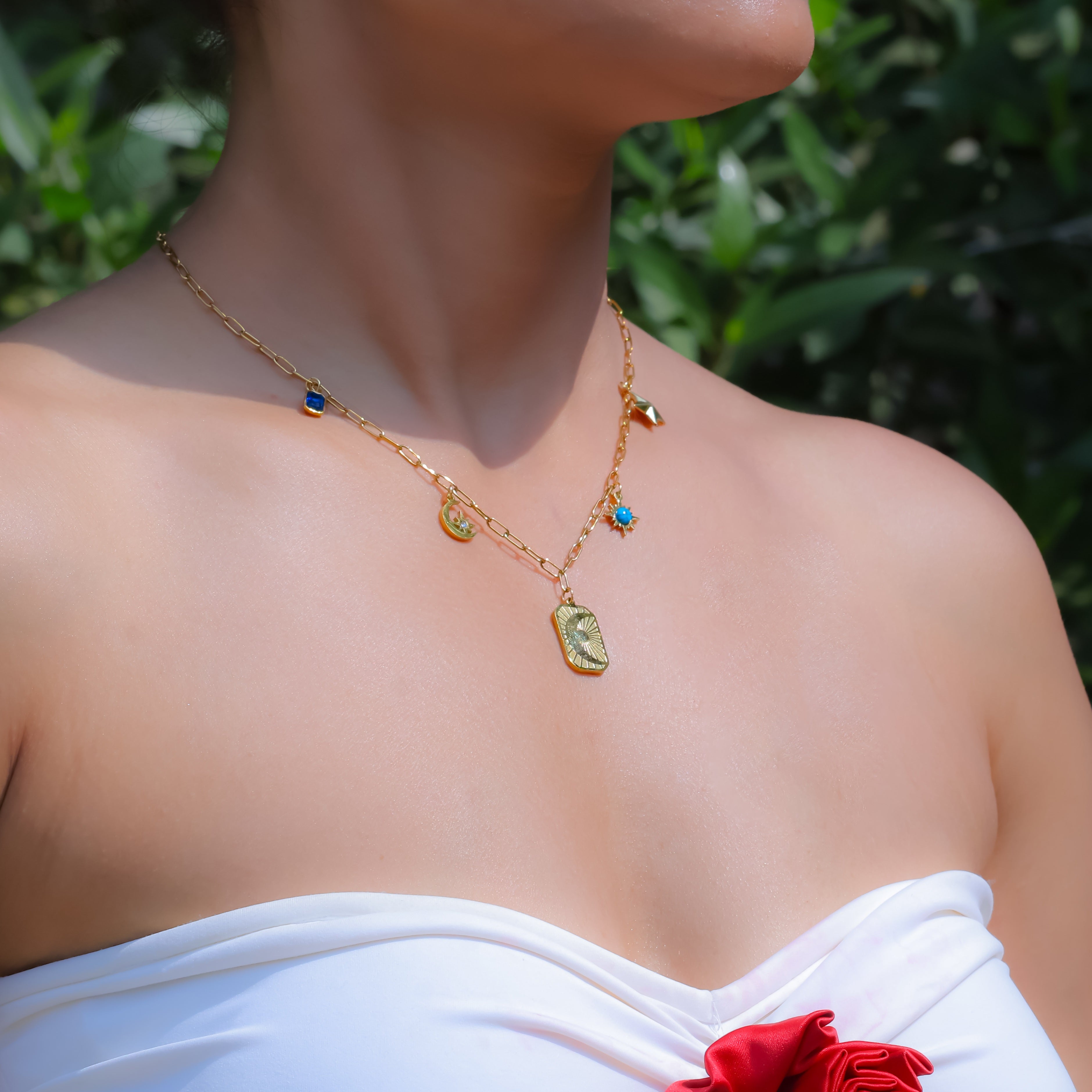Universe is Power Charms Necklace