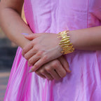 Golden Melting Wood Kada