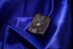 Dualtone Hugging Heart Pendant Necklace