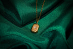 Golden North Star Pendant Necklace
