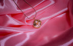 Dualtone Sunrays Pendant Necklace