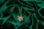 Colourful Resin Maple Pendant Necklace