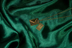 Golden Envelope (Love You) Pendant Necklace