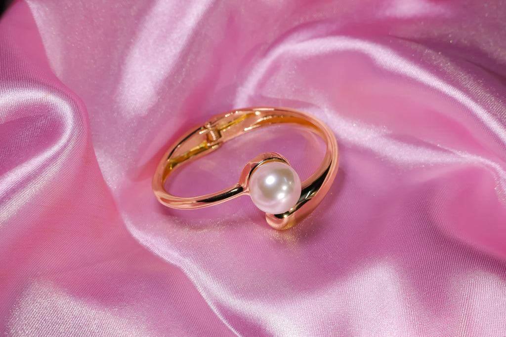 Pearl & water drop Kada