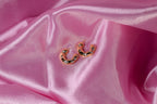Golden Twinkling Crystal Earhoop