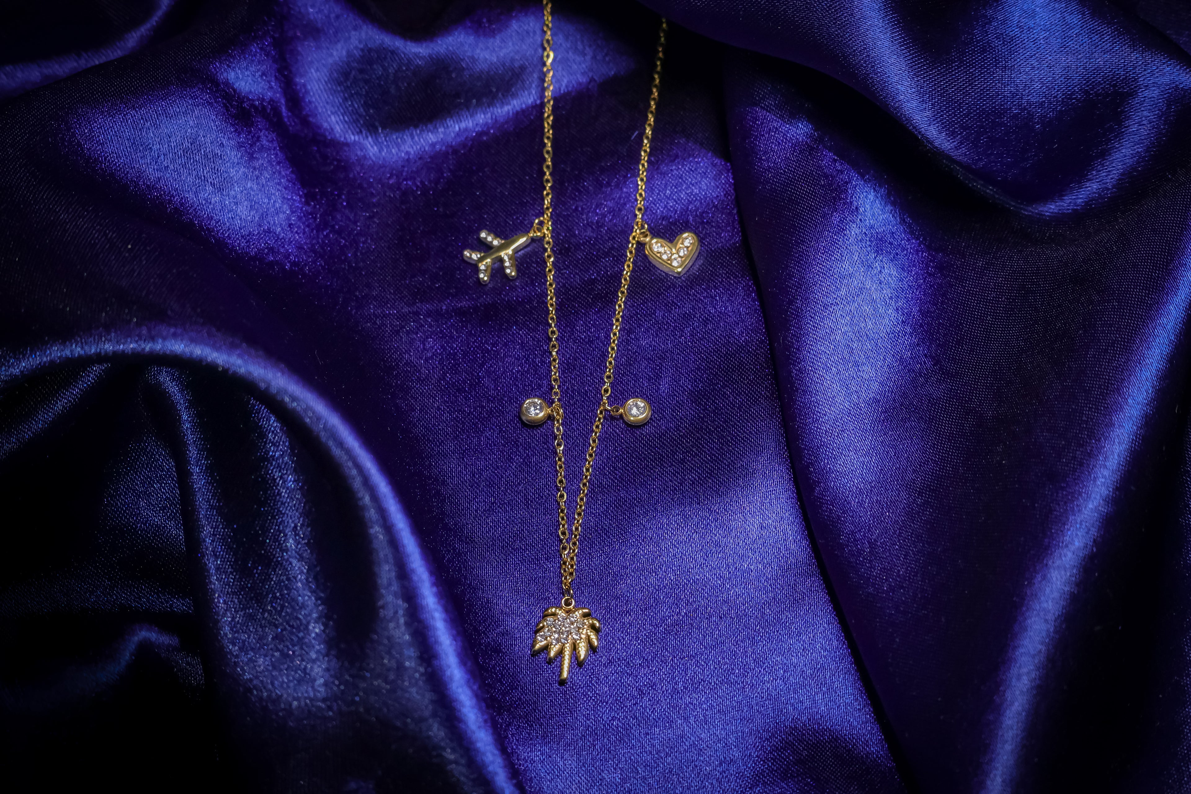 Travel is Love Charms Necklaces