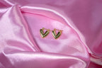 Golden Heart Earhoop
