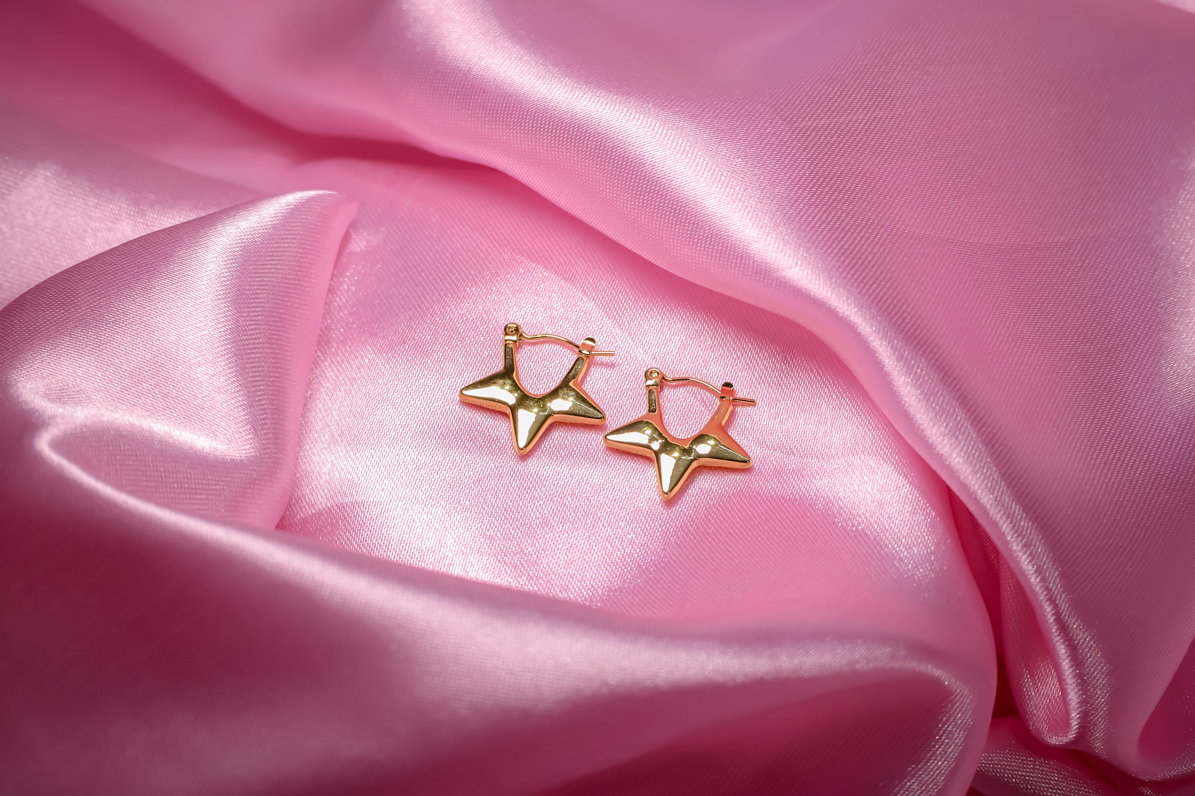 Golden Starling Earhoop