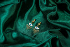 Golden Evil Eyes Shimmer Earring